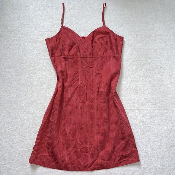 Anthropologie Isabella Bird Multicolored Striped Fitted Dress (Size: 8P) - Picture 3 of 13